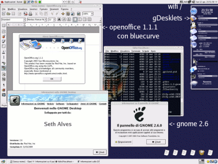 la mia linux box!
