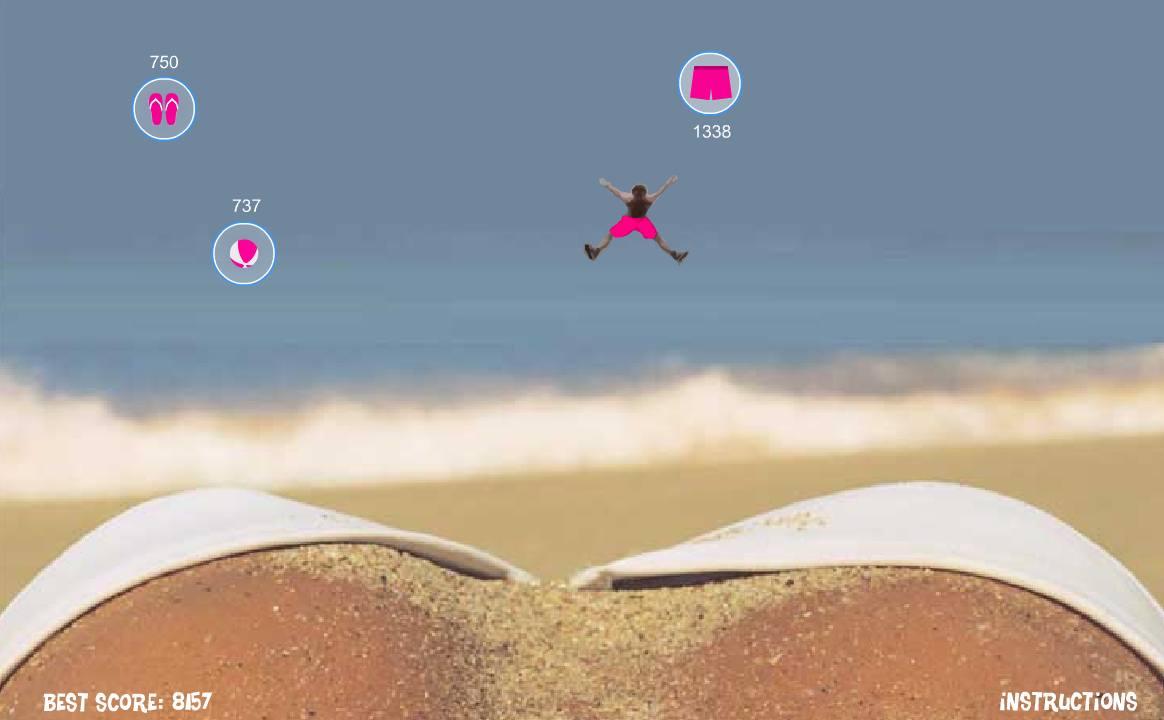 bikini boobs game