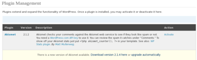 upgrade via web?
